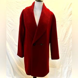 Shawl-collar Top Coat